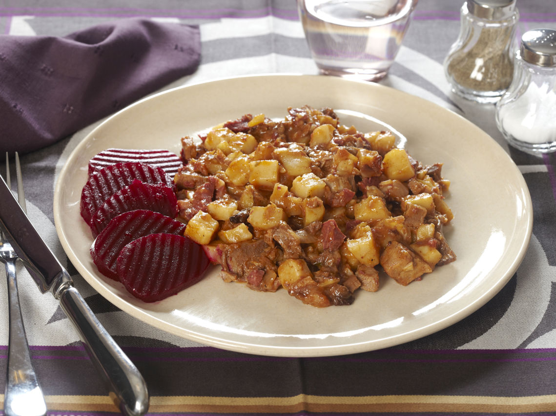 Biksemad med rødbede